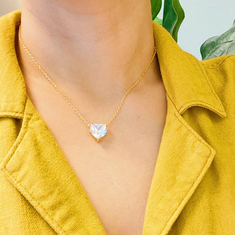 Dream It Solitaire Pendant Necklace